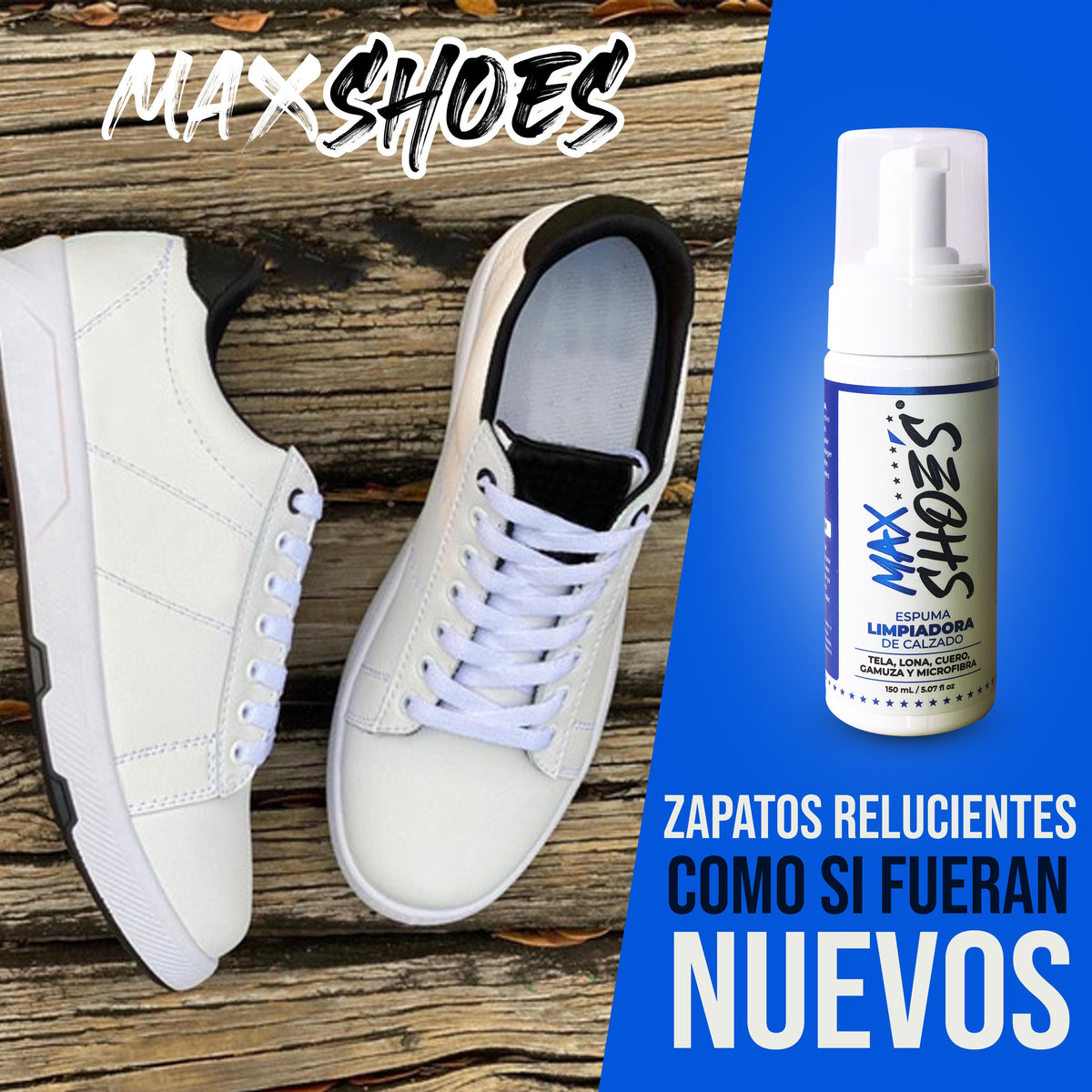 👟ESPUMA LIMPIADORA MAX SHOES!😍