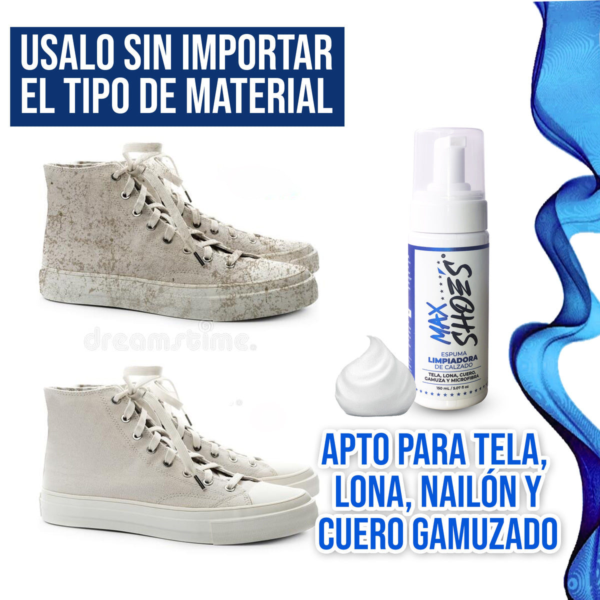 👟ESPUMA LIMPIADORA MAX SHOES!😍