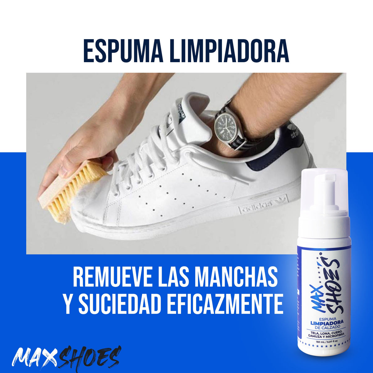 👟ESPUMA LIMPIADORA MAX SHOES!😍