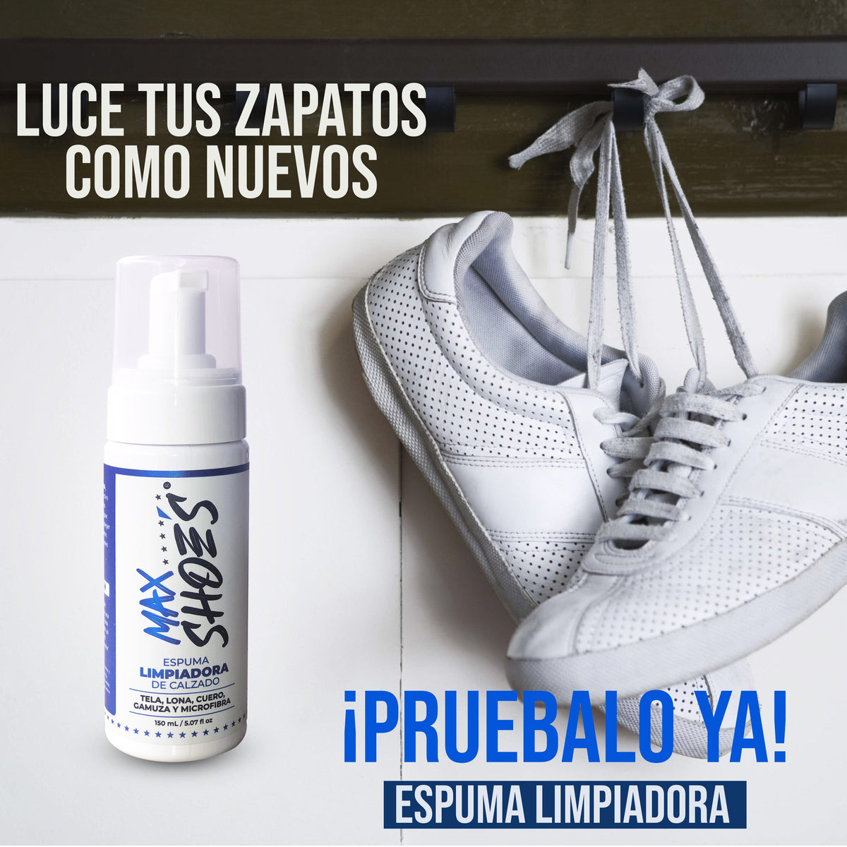 👟ESPUMA LIMPIADORA MAX SHOES!😍