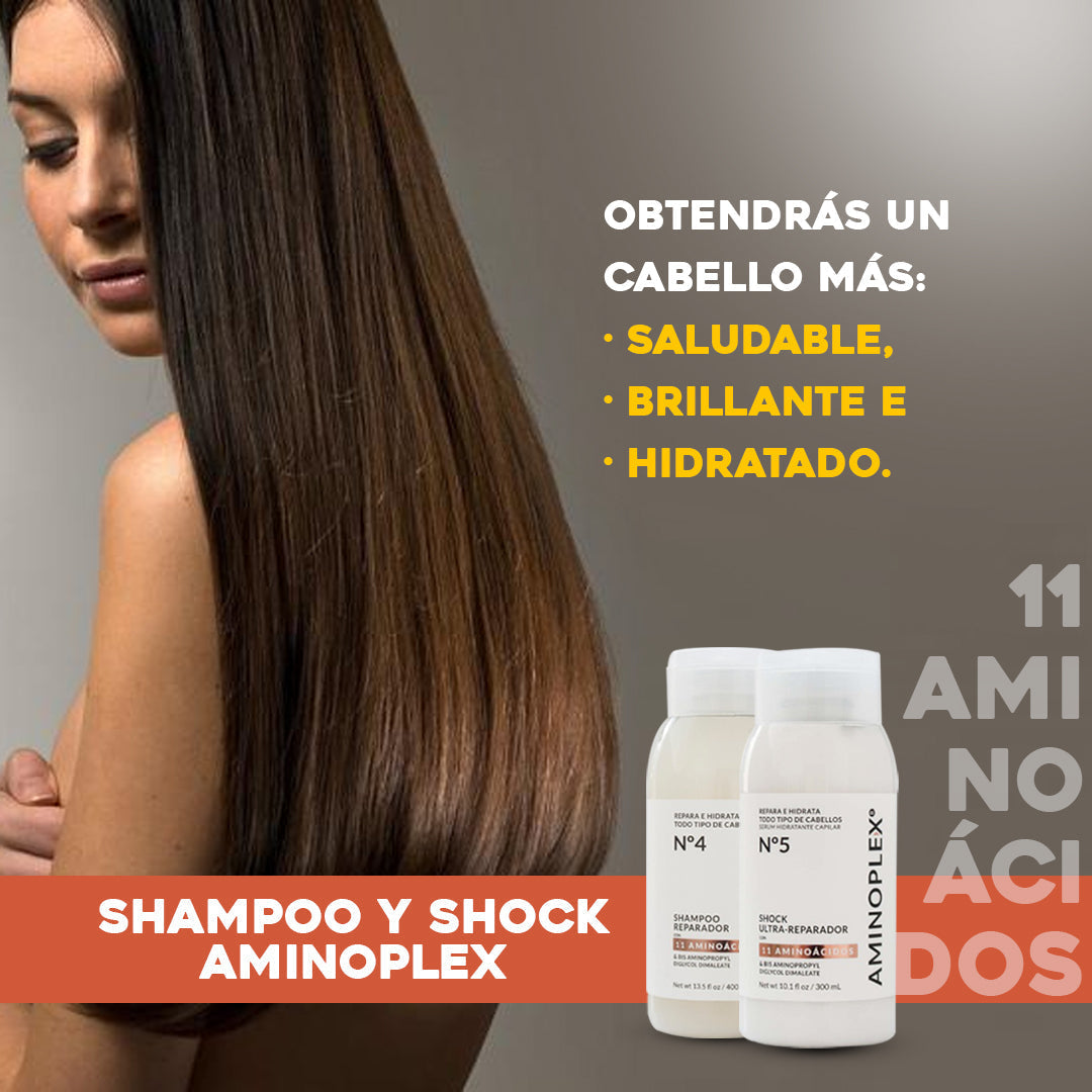 😍SHAMPOO + SHOCK / PASA DE CABELLO ORDINARIO A EXTRAORDINARIO😍