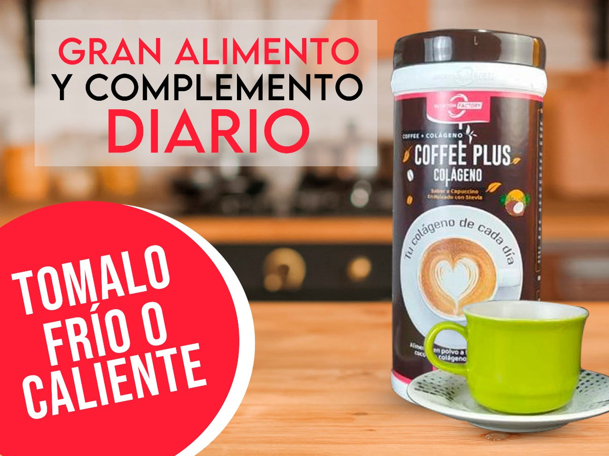 Mezcla perfecta de café y colágeno COFFEE PLUS