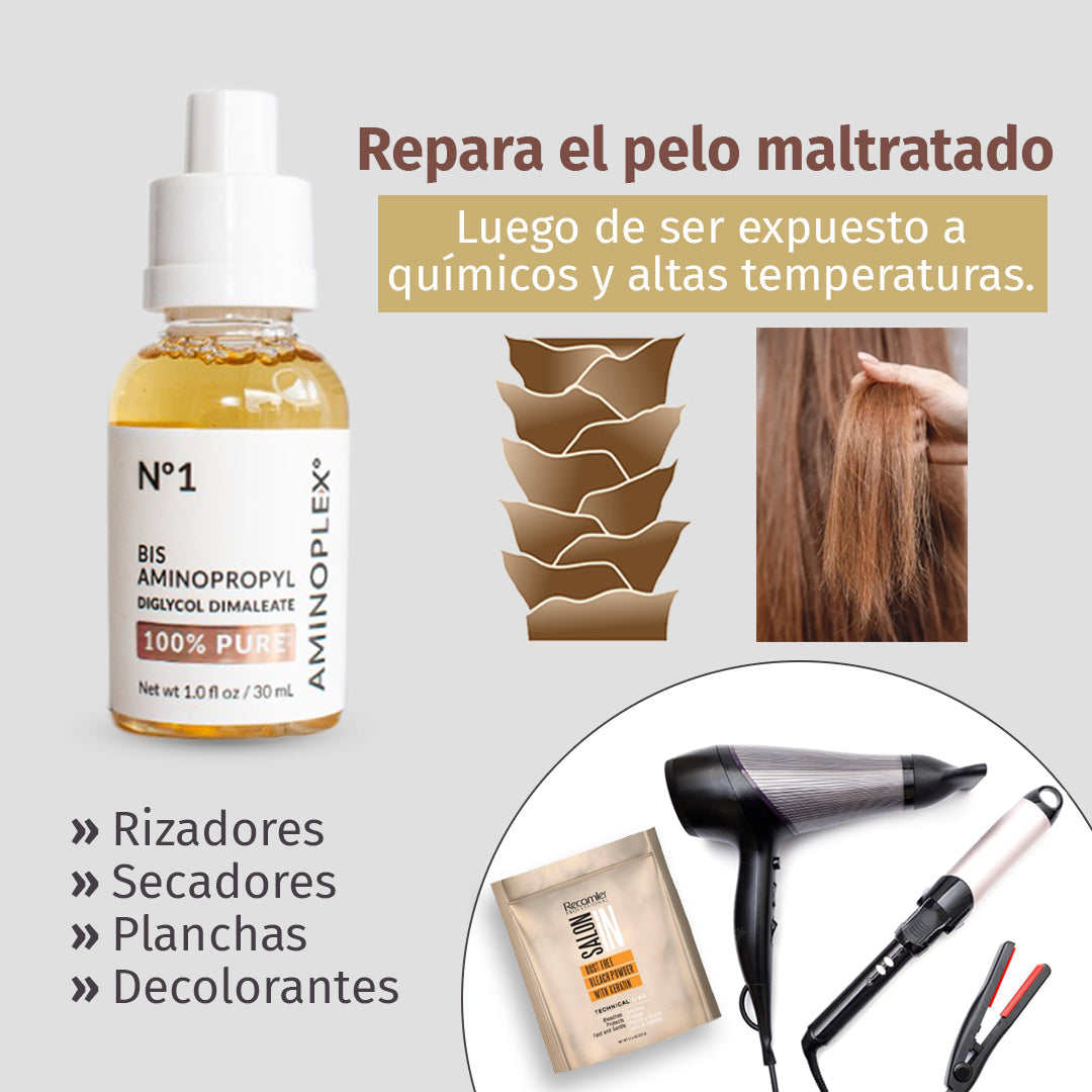 😱POTENCIALIZADOR PARA SHAMPOOS / RESTAURA CUALQUIER CABELLO MALTRATADO😱