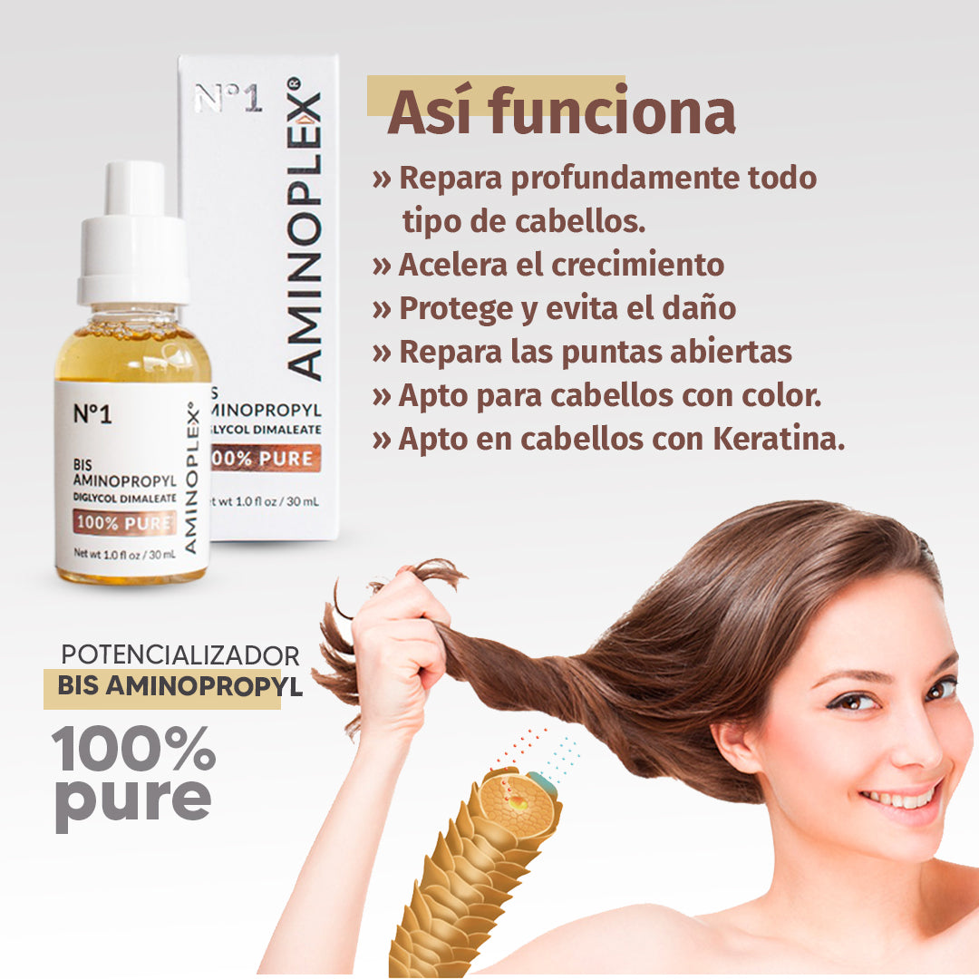 😱POTENCIALIZADOR PARA SHAMPOOS / RESTAURA CUALQUIER CABELLO MALTRATADO😱