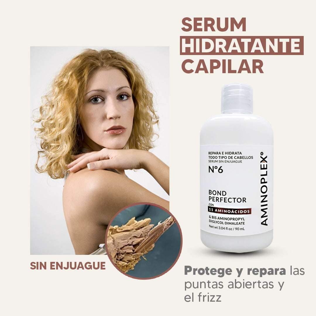 AMINOPLEX BOND PERFECTOR N6 / HIDRATANTE SIN ENJUAGUE