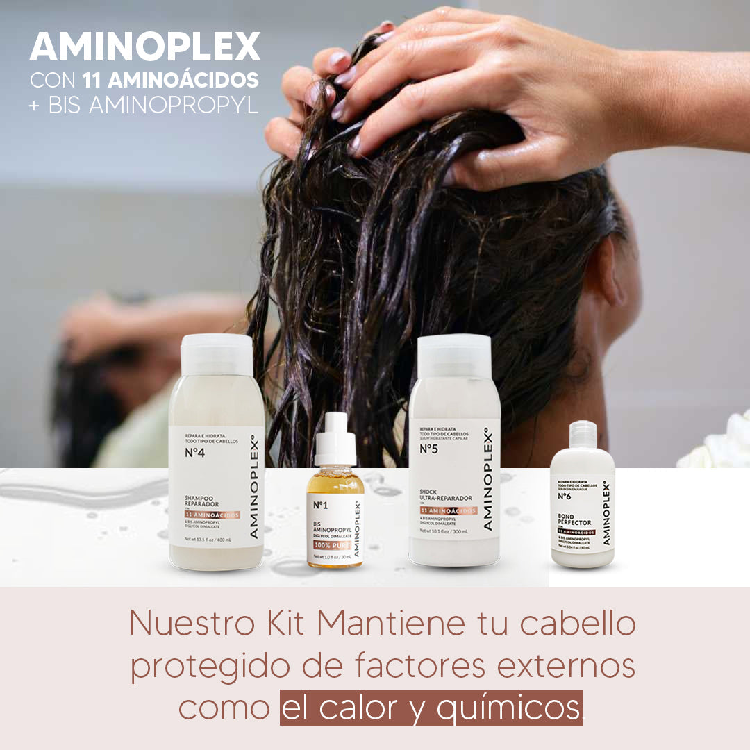 AMINOPLEX EL SECRETO PARA UN CABELLO REJUVENECIDO Y RESISTENTE