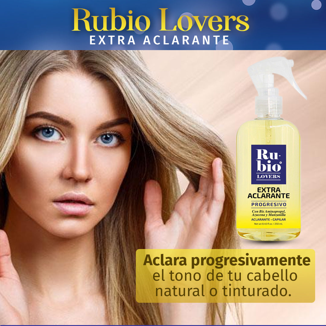 👱‍♀️RUBIO LOVERS / ACLARA EL CABELLO SIN QUIMICOS👱‍♀️