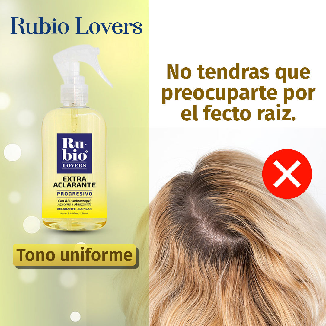 👱‍♀️RUBIO LOVERS / ACLARA EL CABELLO SIN QUIMICOS👱‍♀️