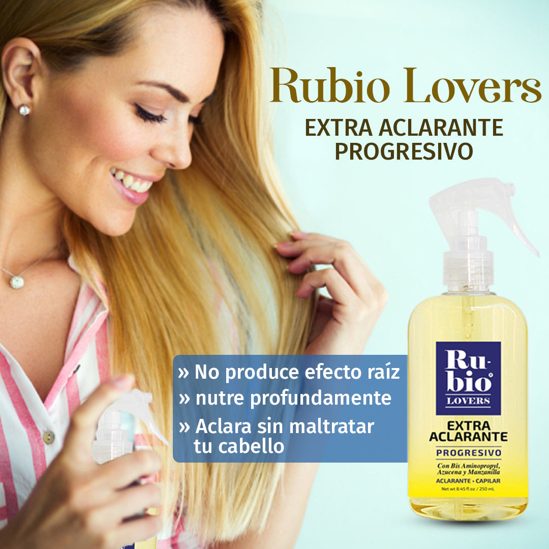 👱‍♀️RUBIO LOVERS / ACLARA EL CABELLO SIN QUIMICOS👱‍♀️