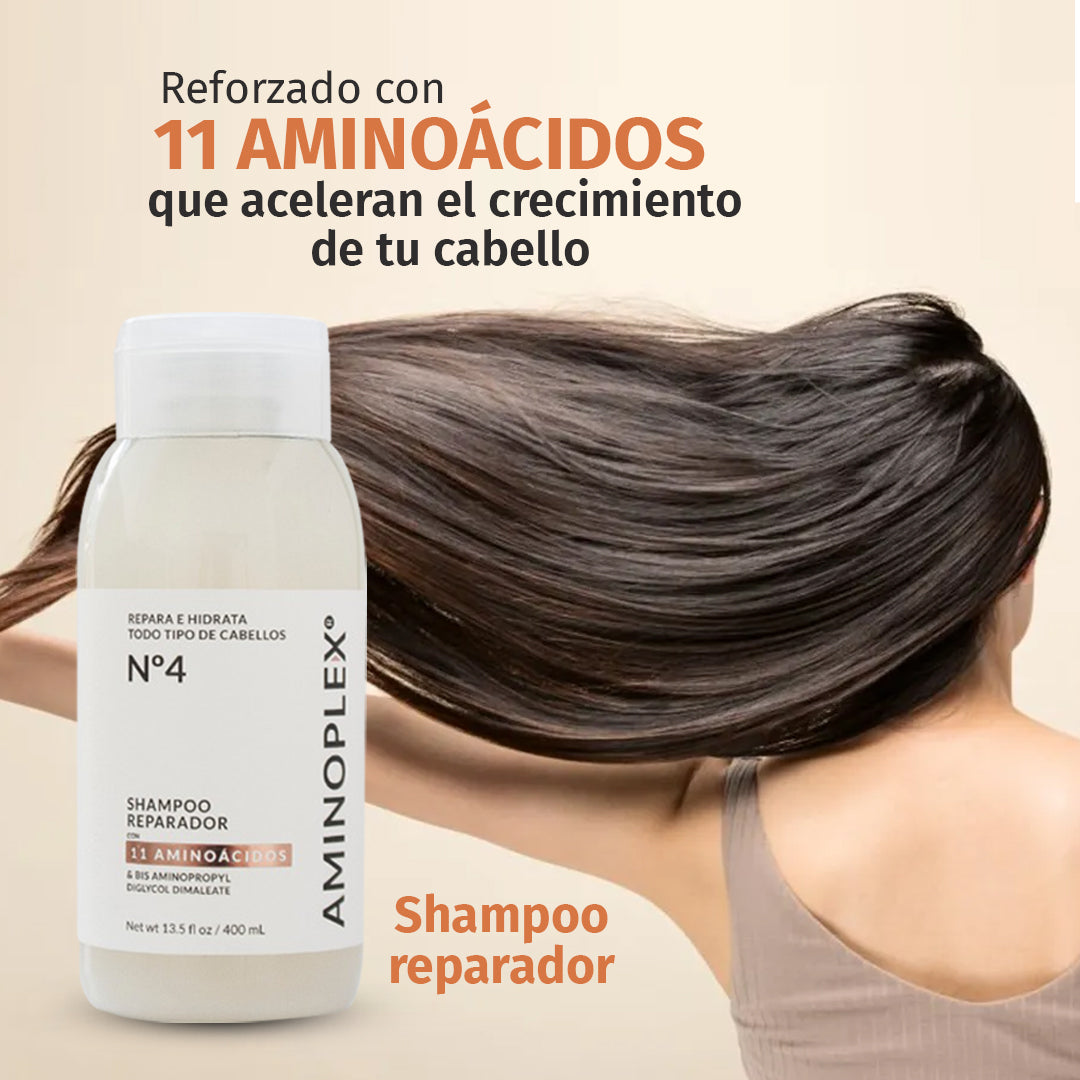 😍SHAMPOO AMINOPLEX / REPARA CUALQUIER CABELLO MALTRATADO😍