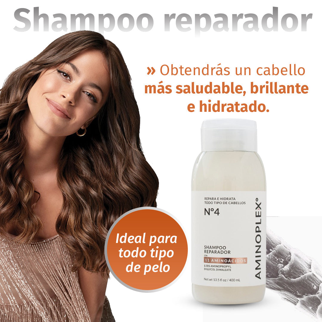 😍SHAMPOO AMINOPLEX / REPARA CUALQUIER CABELLO MALTRATADO😍