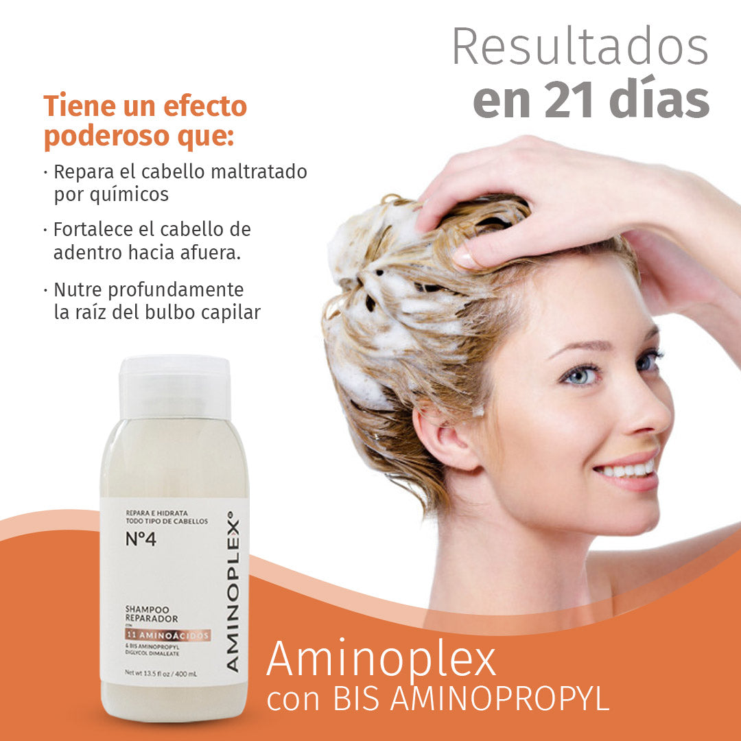 😍SHAMPOO AMINOPLEX / REPARA CUALQUIER CABELLO MALTRATADO😍